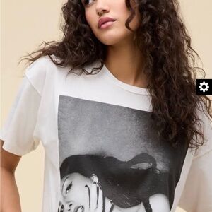 NWT OLIVIA RODRIGO Monochrome Graphic Tee by Daydreamer.  SOLD OUT!